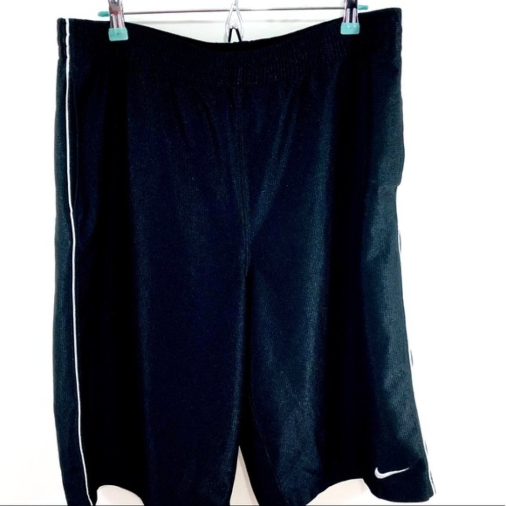 Nike Mens Black Athletic Basketball Shorts Size L